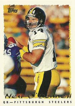 Neil O'Donnell Pittsburgh Steelers 1995 Topps NFL #175